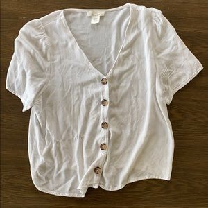 White button down shirt, dress up or down!